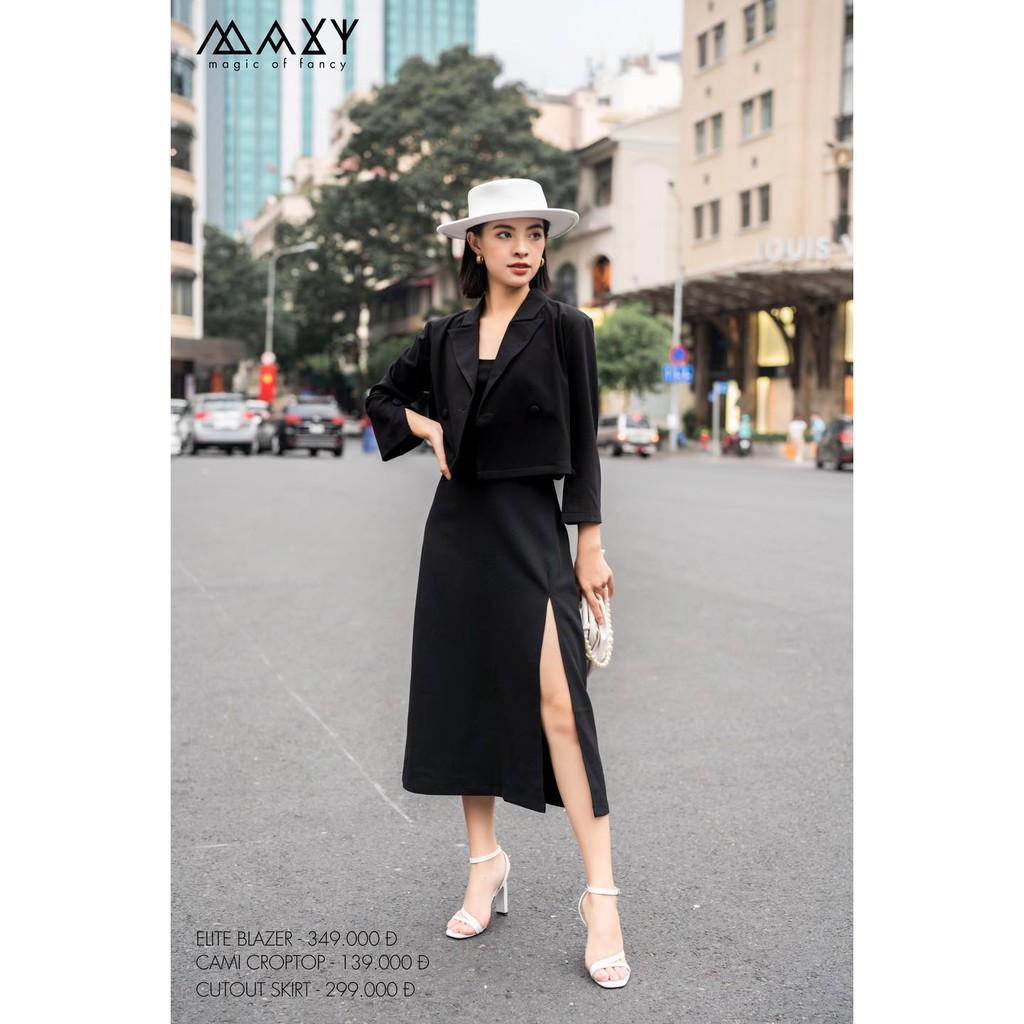Blazer croptop tay lửng elite blazer Maxy Workshop