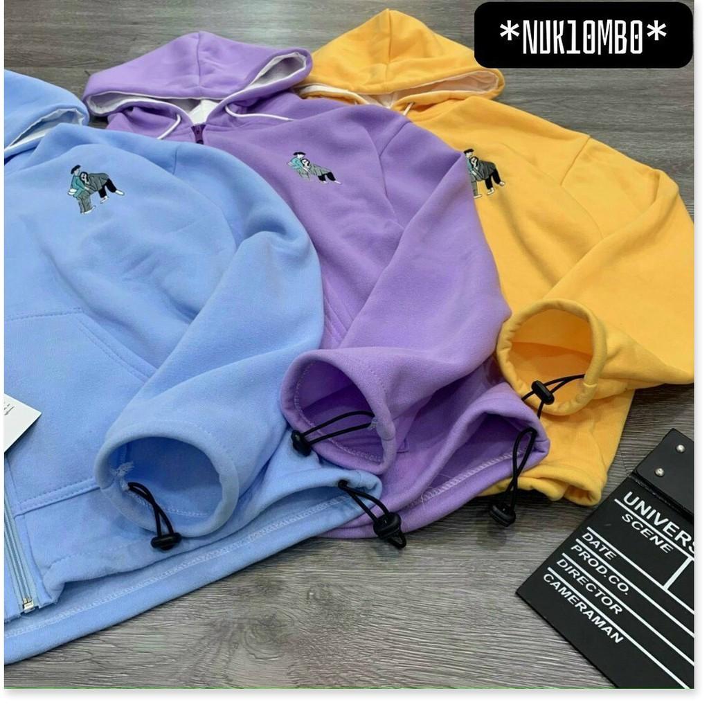 ÁO KHOÁC NỈ HOODIES NAM NỮ CỰC XINH THỜI TRANG MỚI KINGSHOP79