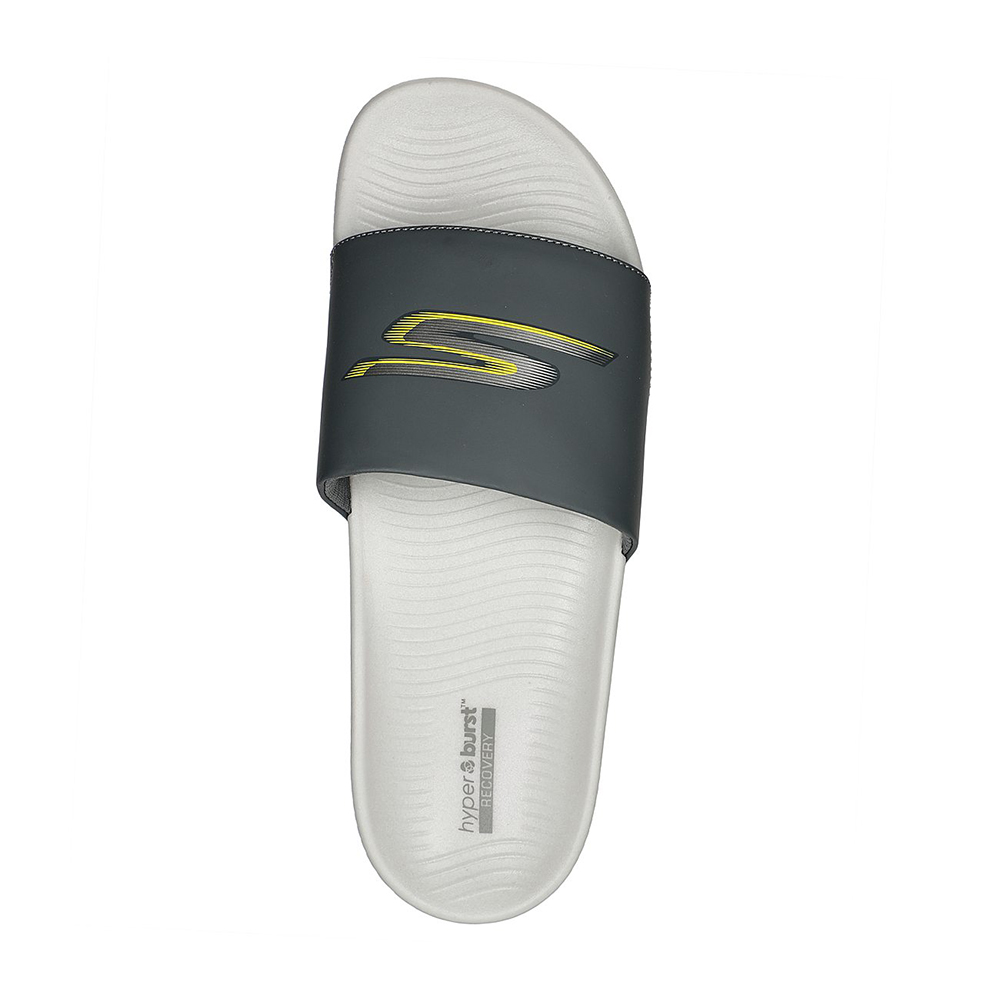 Skechers Nam Dép Quai Ngang Hyper Slide - 229133-CHAR