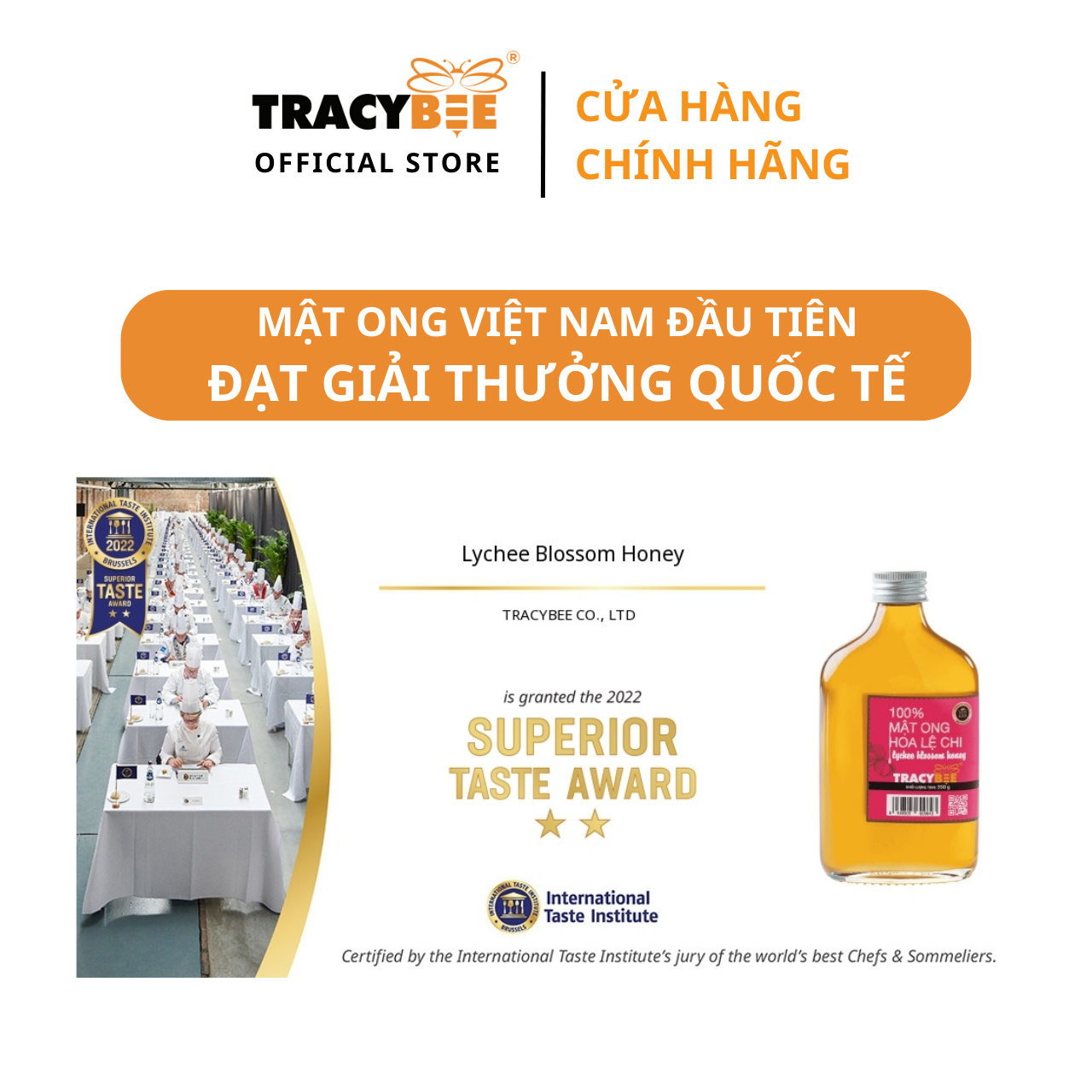 Hình ảnh Mật ong hoa lệ chi Tracybee 95gram