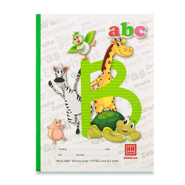Vở 5 ô ly 96 trang Hồng Hà Class ABC 0402 - dành cho học sinh miền Trung - Nam