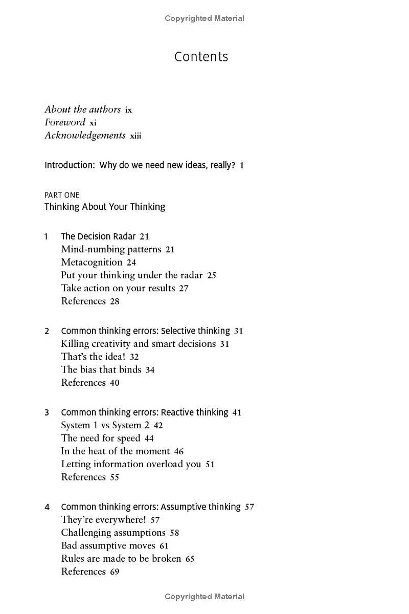 The Creative Thinking Handbook - Your Step-By-Step Guide To Problem Solving In Business