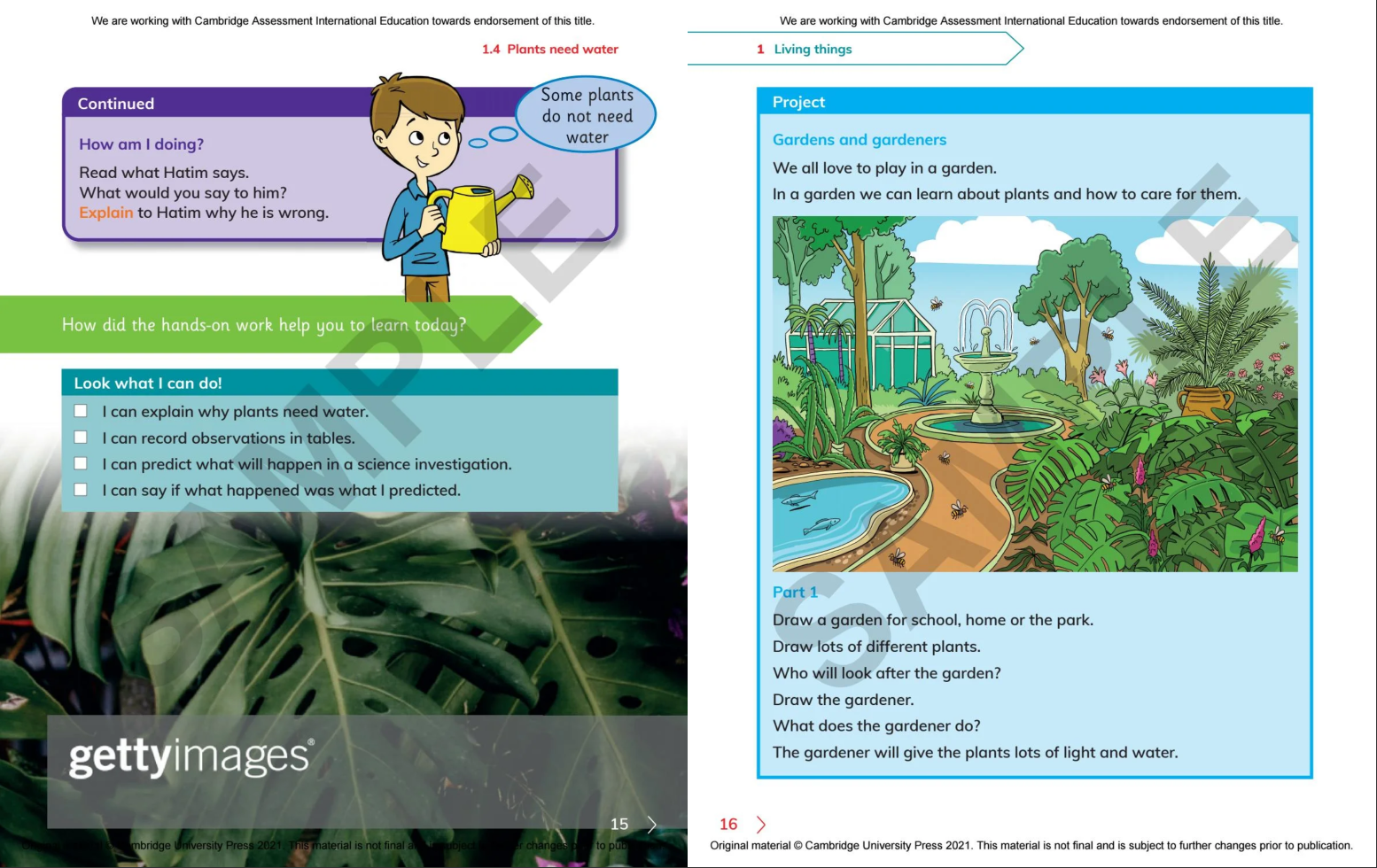 Cambridge Primary Science Learner's Book 1 With Digital Access (1 Year) 2nd Edition
