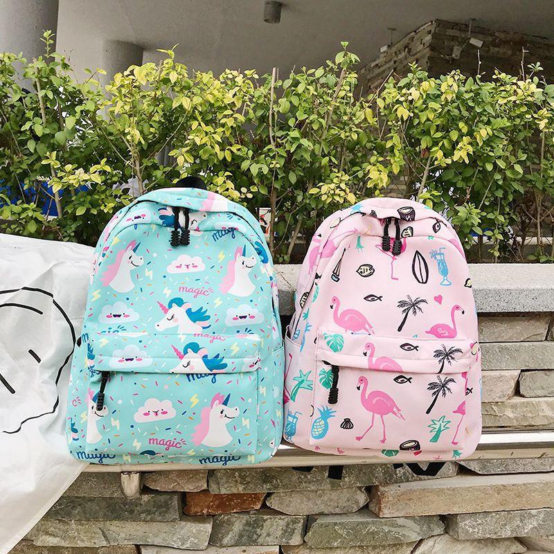 Balo Vải Đi Học Cho Nữ Phong Cách Ulzzang Cực Xinh Ulzzang