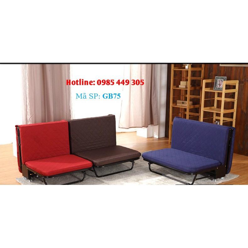 GIƯỜNG GẤP NÂNG ĐẦU CÓ THỂ CHUYỂN ĐỔI THÀNH SOFA GB75