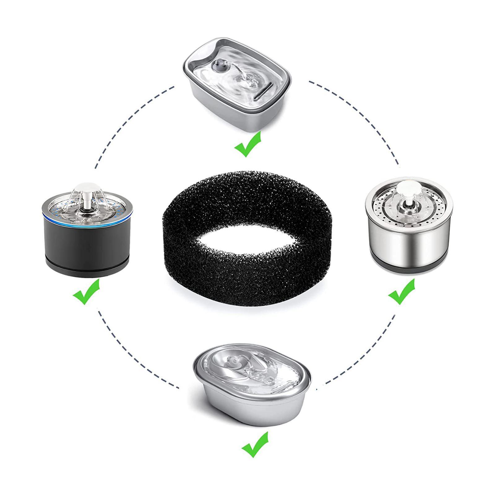 12x Cat Water Fountain Filter for Pet Automatic Water Fountain Dispenser