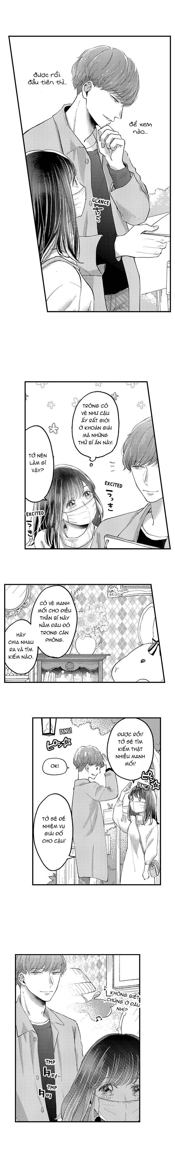 cô nàng đeo khẩu trang nhút nhát (full) chapter 4 6