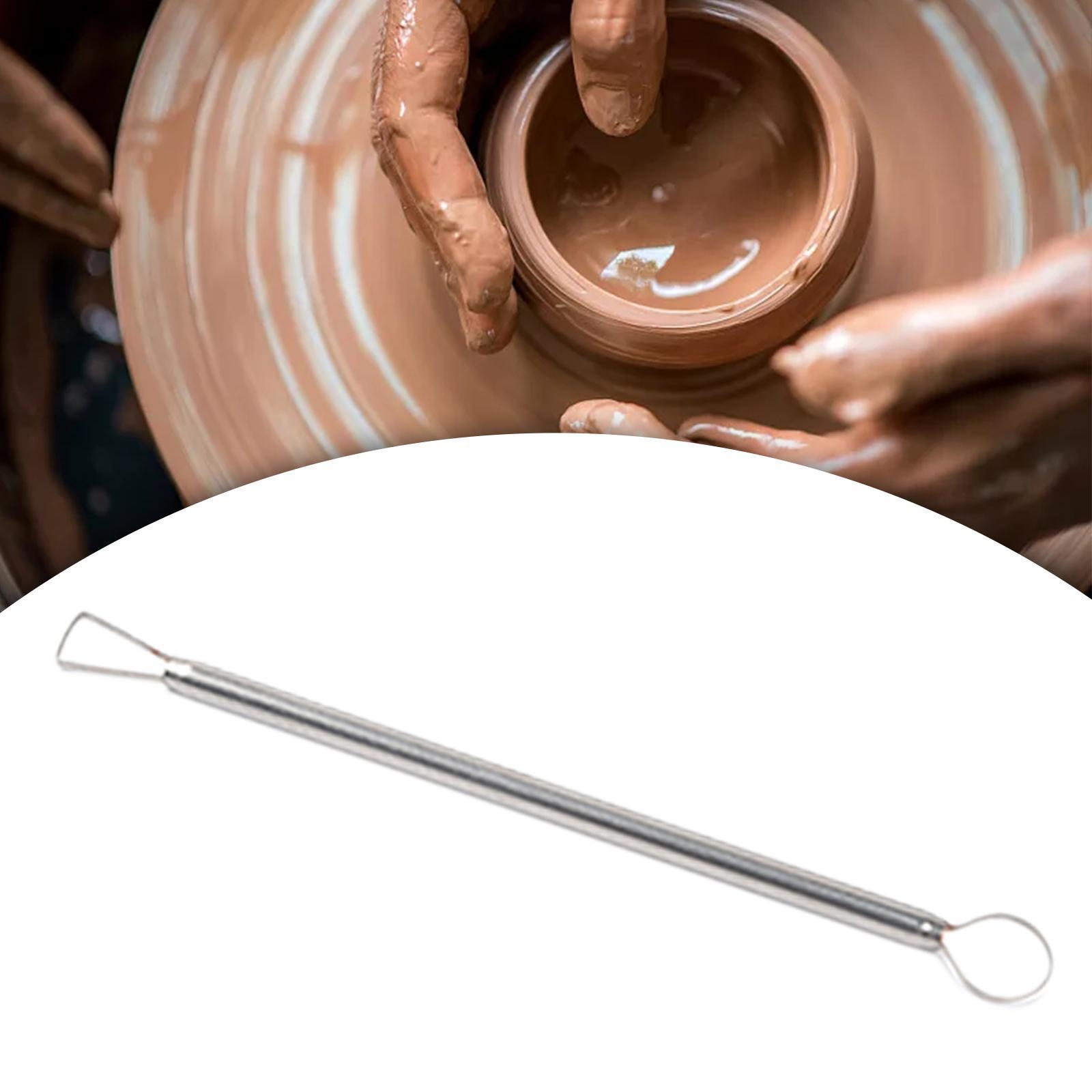 Pottery Tools Pottery Clay Sculpting Tools Double Ended for Beginners Pottery-Making