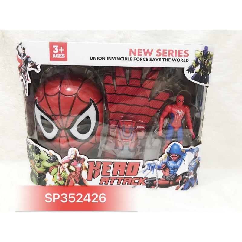 Hộp găng tay mặt nạ siêu nhân nhện , WL3019 - SP352426