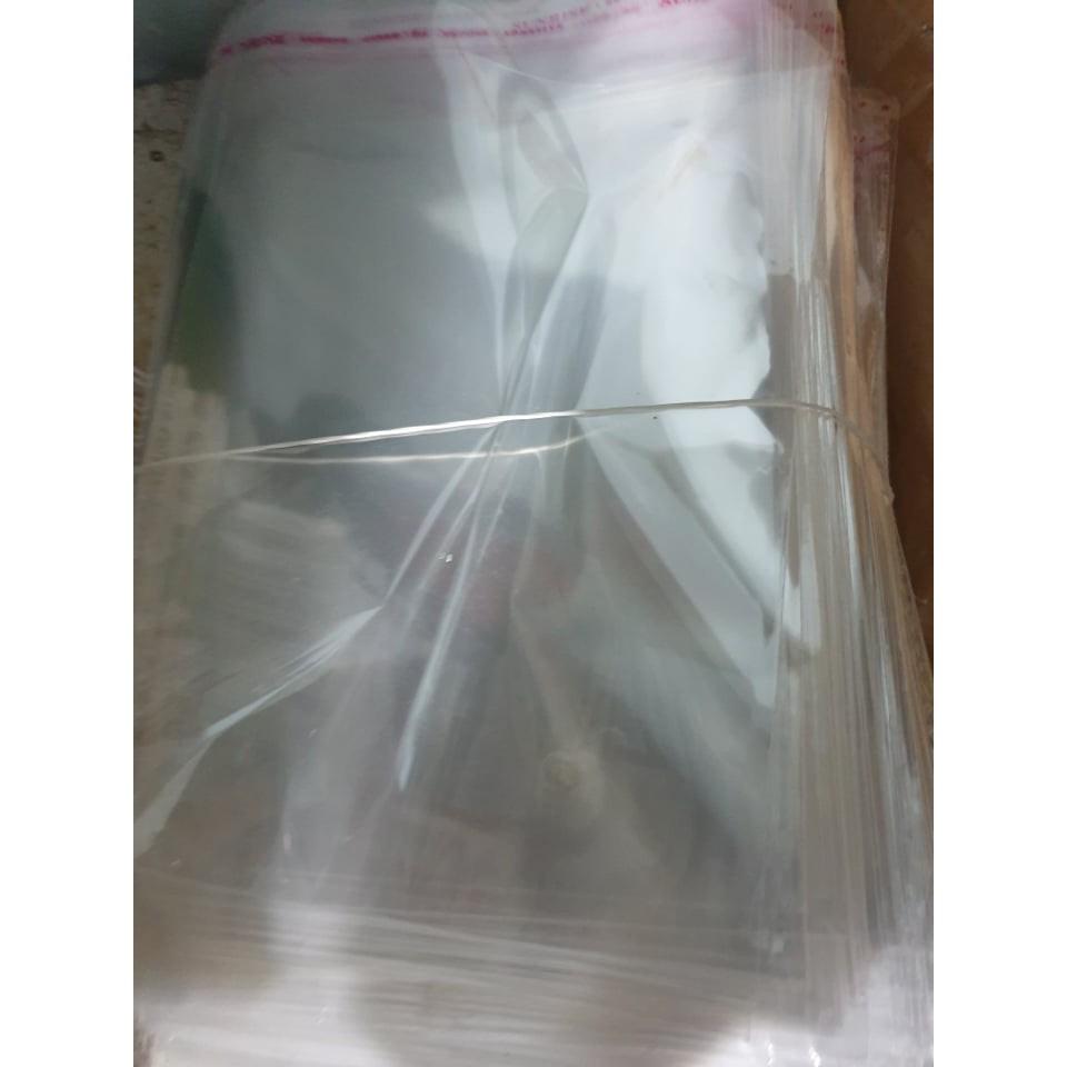 1kg túi bọc ni lông bóng kiếng dán miệng bao đựng quần áo hàng hóa bịch nilon lì xì hay trang sức.