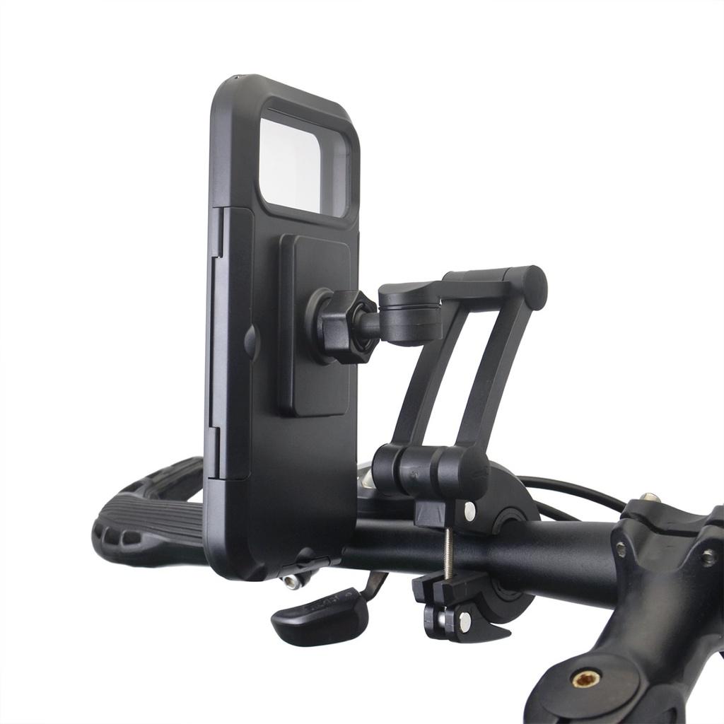 【ky】Magnetic Adjustable Foldable Waterproof Bicycle Motorcycle Mount Phone Holder