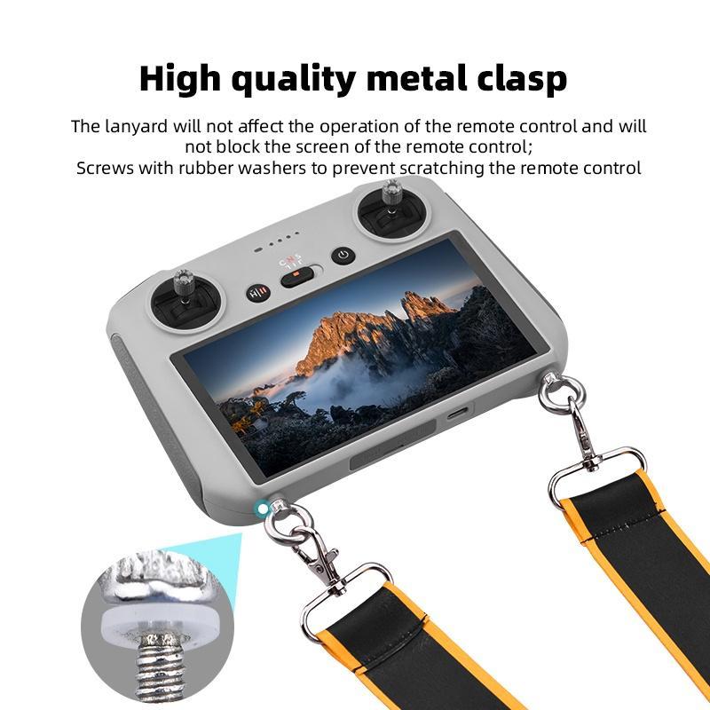 Dây Đeo Kính Cường Lực Cho Tay Cầm Điều Khiển DJI Mini 3 Pro Giá Đỡ