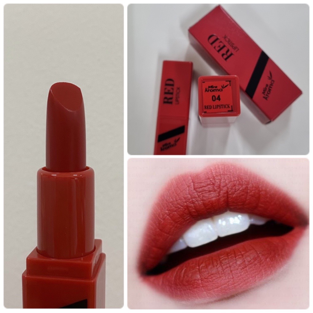 Hình ảnh Son Môi Dưỡng Ẩm Mira Aroma Red Lipstick C436