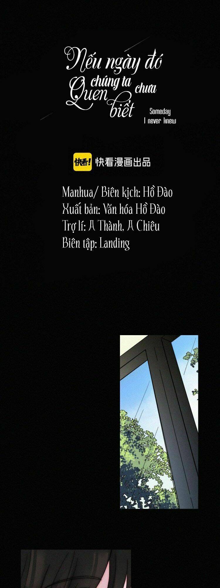 nếu ngày đó chúng ta chưa quen biết chapter 20 1