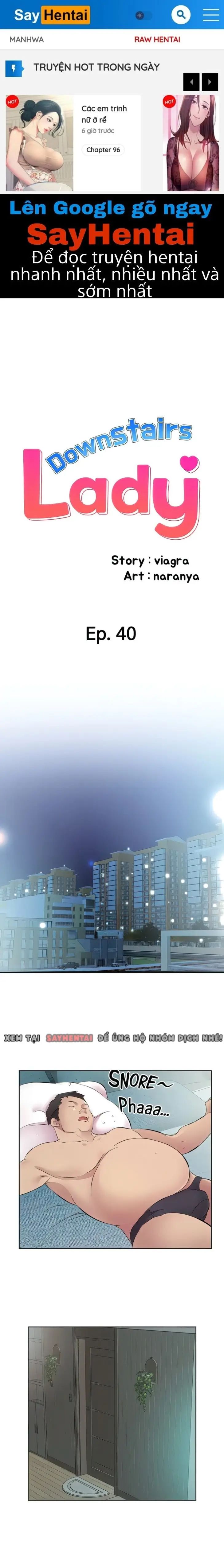 quý cô tầng dưới chapter 40 1