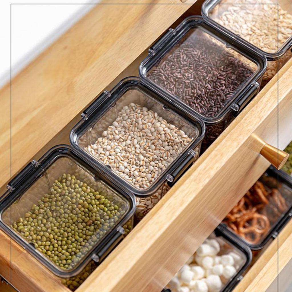 Sealed Container Food  Container Kitchen Grain Storage