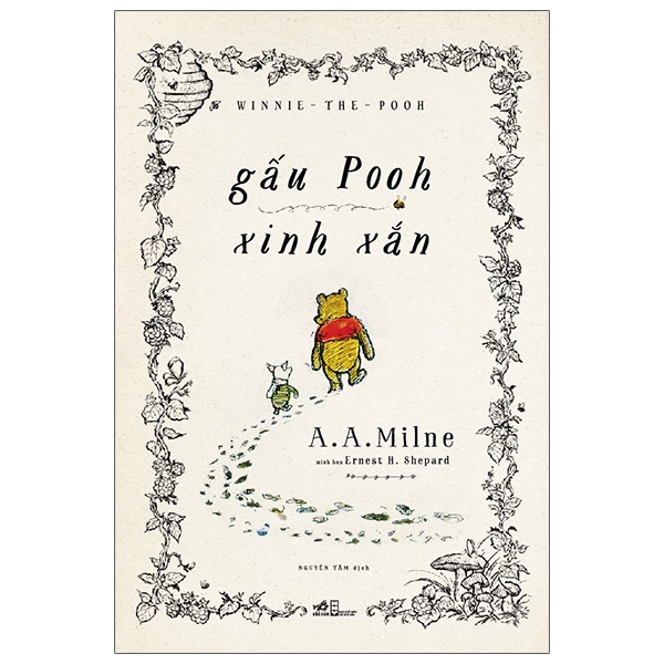 Hình ảnh Gấu Pooh Xinh Xắn tặng bookmark Vadata