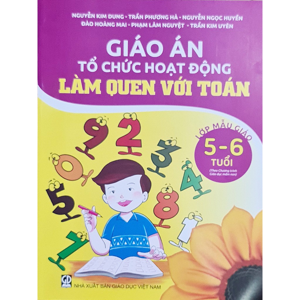 Combo 6 cuốn Giáo án tổ chức hoạt động lớp mẫu giáo 5-6 tuổi