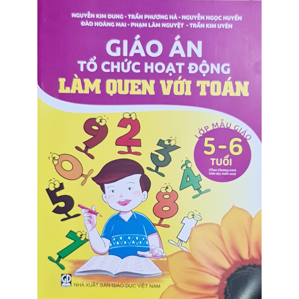 Combo 6 cuốn Giáo án tổ chức hoạt động lớp mẫu giáo 5-6 tuổi(DT)