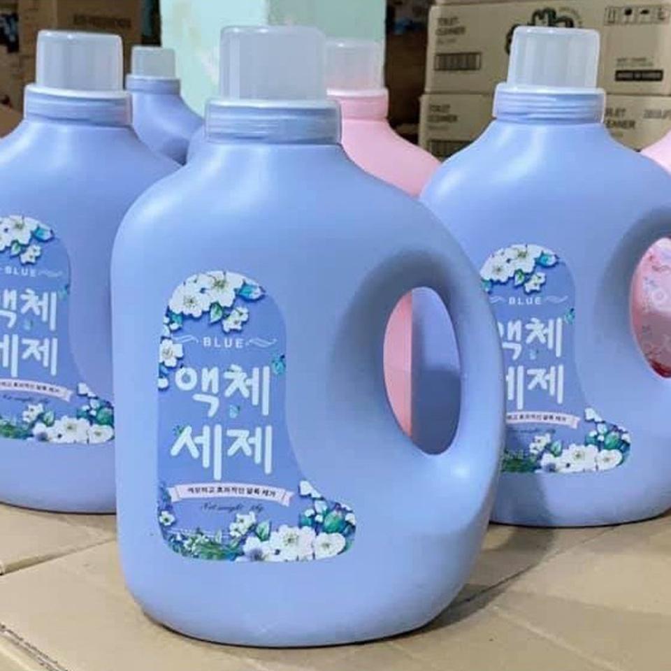 Nước Giặt Ngát Hương BlueHànQuốc 2kg. Lựa Chọn Tuyệt Vời Cho Mọi Gia Đình, Thơm Ngát Ngày Dài.