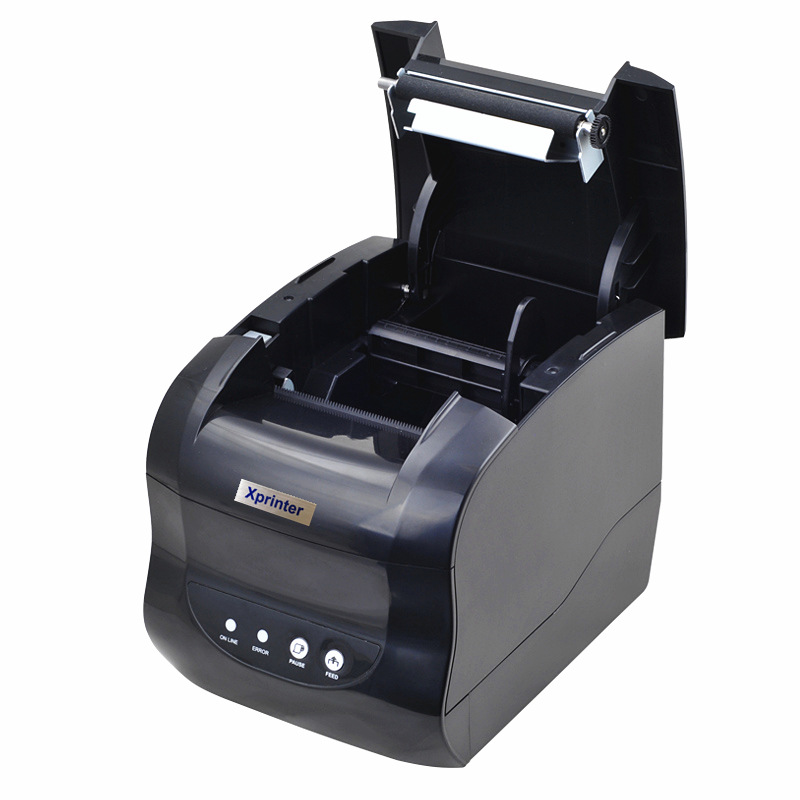 Máy in mã vạch Xprinter XP-365B bản nâng cấp - mẫu mới 2019 nhập khẩu + tặng 1 cuồn tem nhiệt