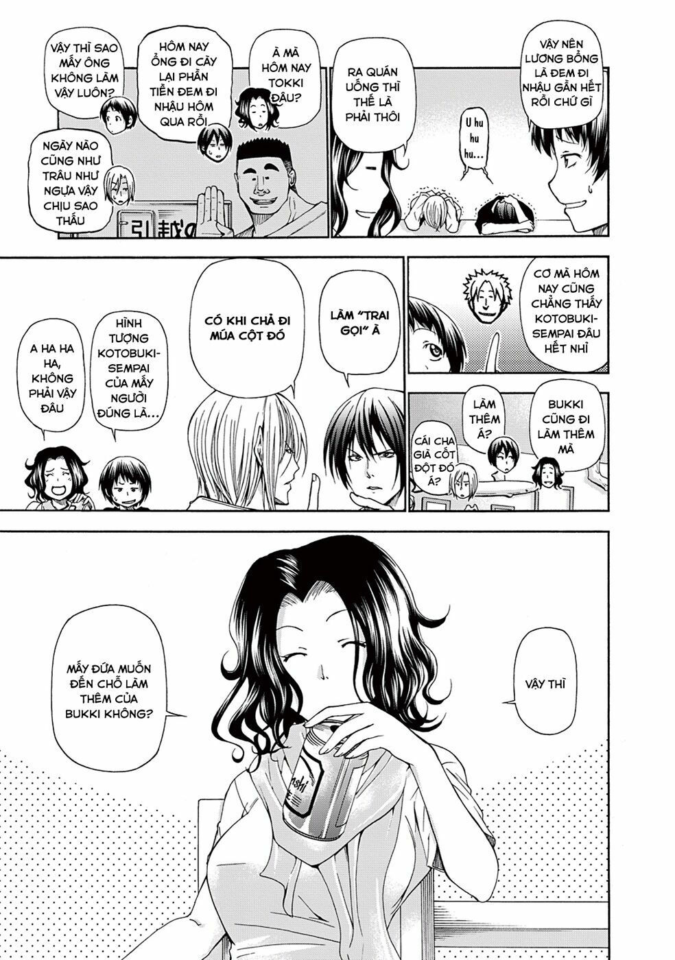 cô gái thích lặn - grand blue chapter 14 3