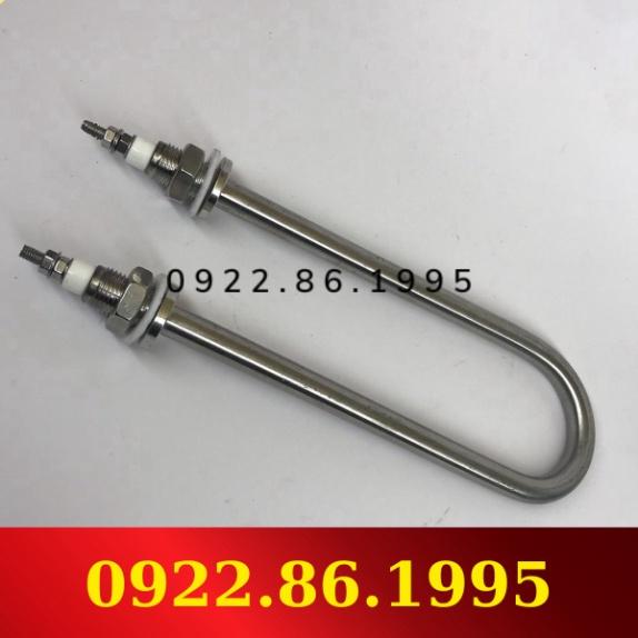 Điện trở đun nước chữ U đơn công suât 2kw 2,5kw chiều dài 23cm điện áp 220V 380v ( Điện trở nồi phở,nồi hơi, nồi c