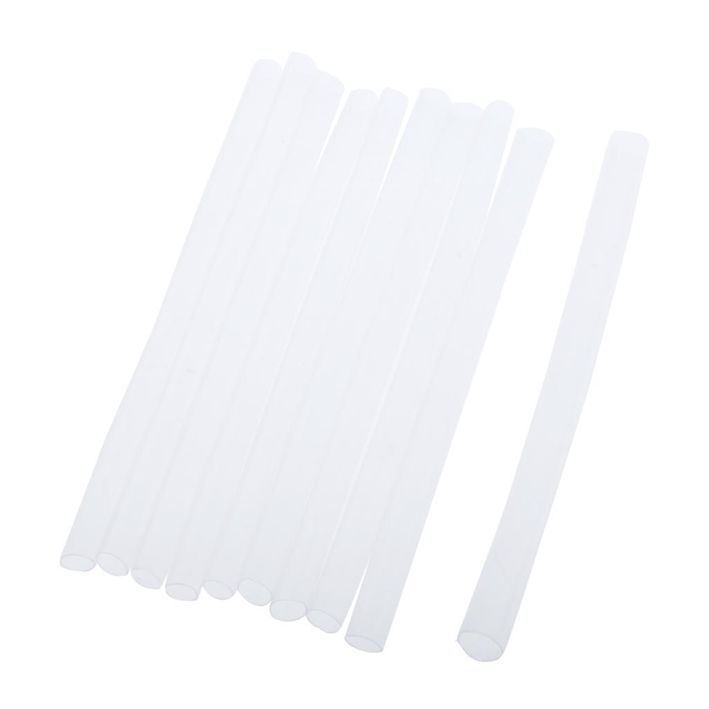 10 Pieces Heat Shrink Tubing Tube Sleeving Wrap Wire Cable Kit 6mm