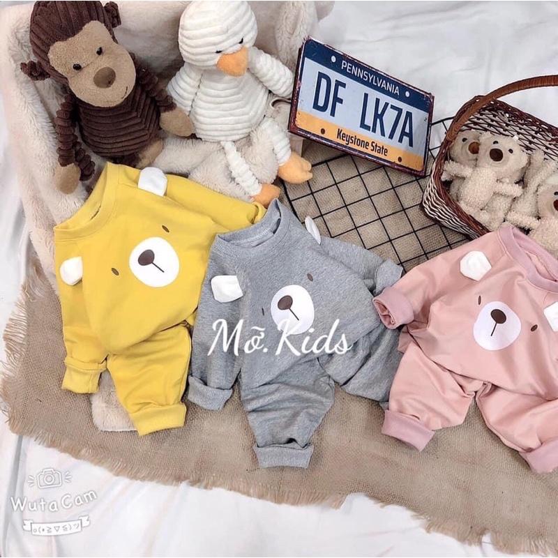 Bộ chất da cá tàu mặt gấu cho bé từ 10-22 kg