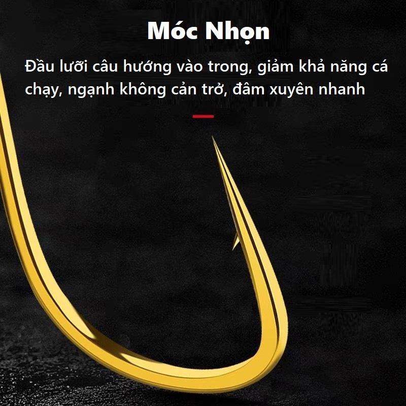 Thẻo Câu Đài Hộp 10 Chiếc Lưỡi Câu Cá Đôi Buộc Sẵn Sắc Bén Và Tải Trọng Tốt Chuyên Câu Đài LCC06 - Sanami Fishing