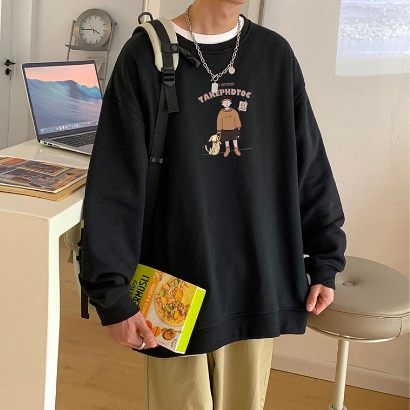 Áo sweater nam nữ unisex form rộng đôi len nỉ ngoại local brand đẹp cặp đôi ulzzang hàn quốc oversize dày mịn TAKEPHDTOC