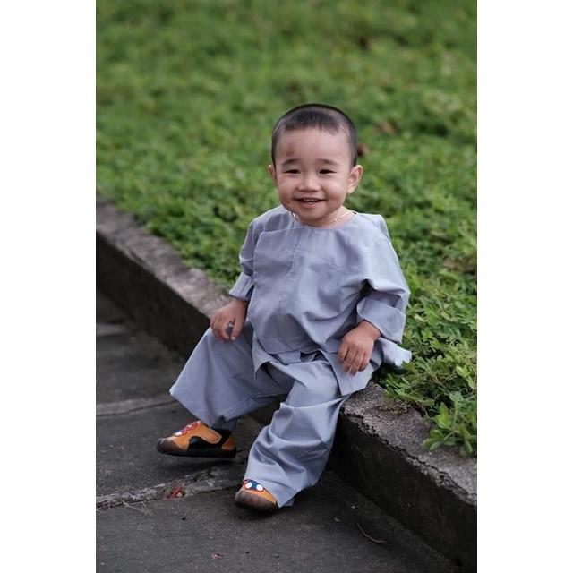 ĐỒ LAM ĐI CHÙAVạt Hò Cho Bé Vải Thoáng Mát