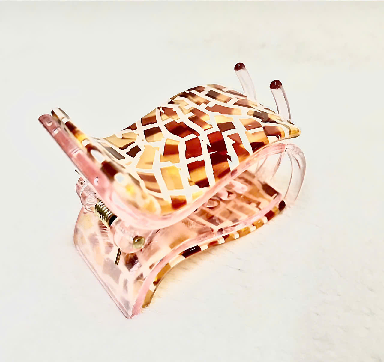 Kẹp tóc càng cua xịn họa tiết sang trọng phong cách Hàn Quốc - Kẹp tóc 2 lớp rất chắc chắn ( nhựa tốt )