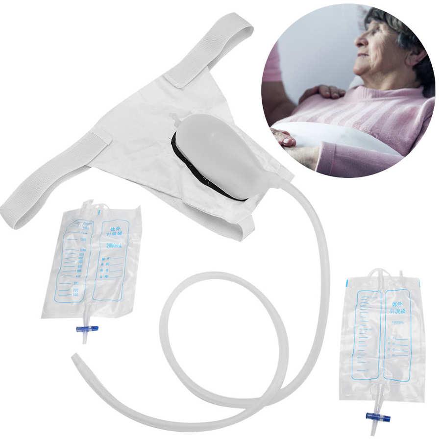 Tã Quần Người Lớn Nước Tiểu Bộ Sưu Tập Túi Có Thể Tái Sử Dụng Ốp BồN TiểU Nam Người Cao Tuổi Nằm Liệt GiườNg BệNh Nhân Tã Người Lớn Tiểu Tiện