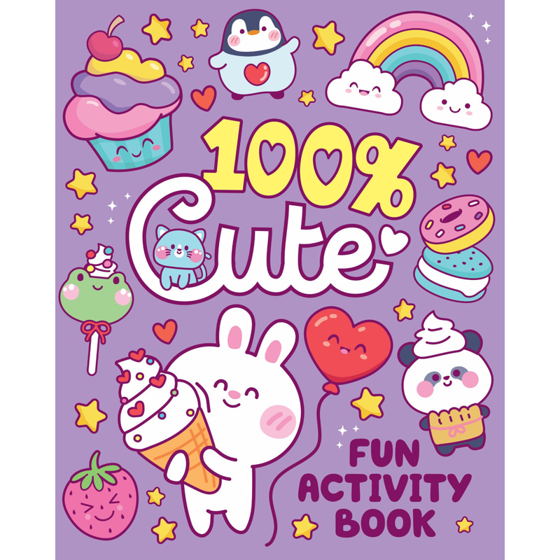 Sách 100% Cute - Activity Fun Pack