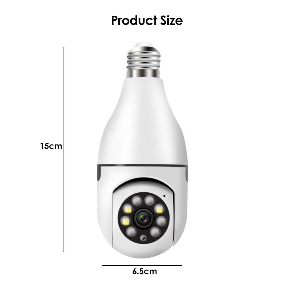 CAMERA WIFI TRONG NHÀ YOOSEE BD-HK211/QS211 FULL HD BÓNG ĐÈN 2 MẮT - Góc Rộng Nét, Hồng Ngoại, Quay Đêm - Hàng nhập khẩu
