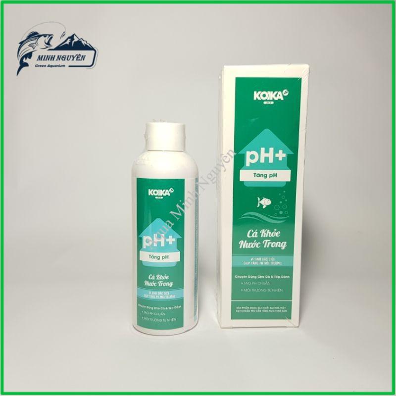 MEN VI SINH KOIKA PH+ | KOIKA TĂNG PH CHO BỂ CÁ CẢNH TÉP CẢNH CAO CẤP