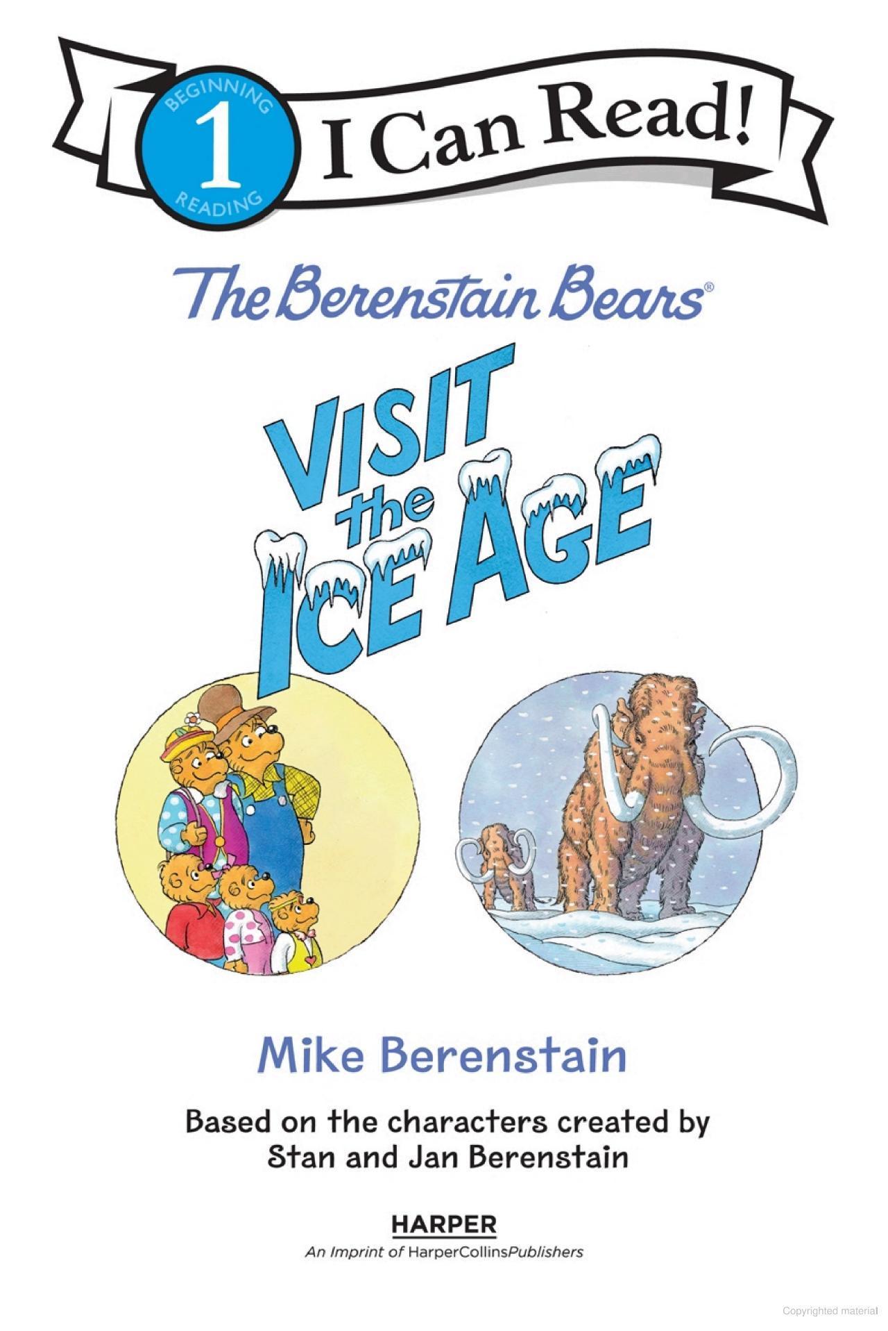 Sách ngoại văn: The Berenstain Bears Visit The Ice Age