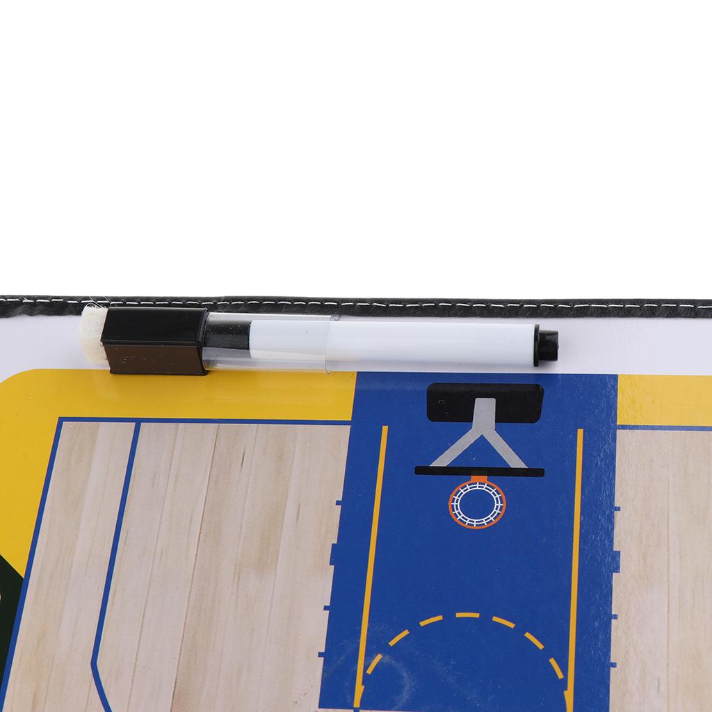 Basketball Coaching Board Strategy Teaching Clipboards Tactics Kit Foldable