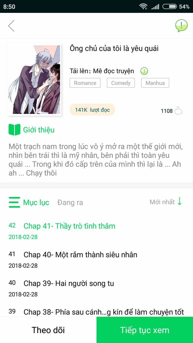 ông chủ của tôi là yêu quái chapter 17 29