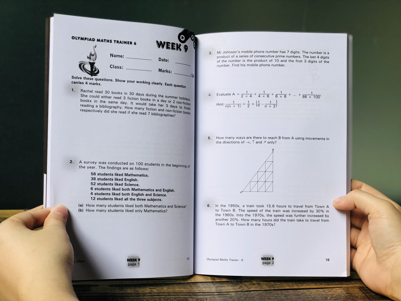 Olympiad Maths Trainer 6
