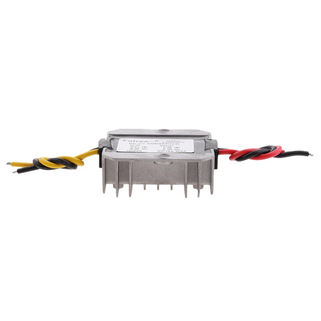 Waterproof DC-DC Converter Buck 12V/24V To 5V 10A 50W Car Power