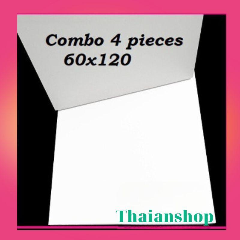 Combo EM RẺ 1 - Combo 4 tấm 5li 60x120 (Bìa mô hình, Bìa làm handmade, Formex , Fomex , Fomic)