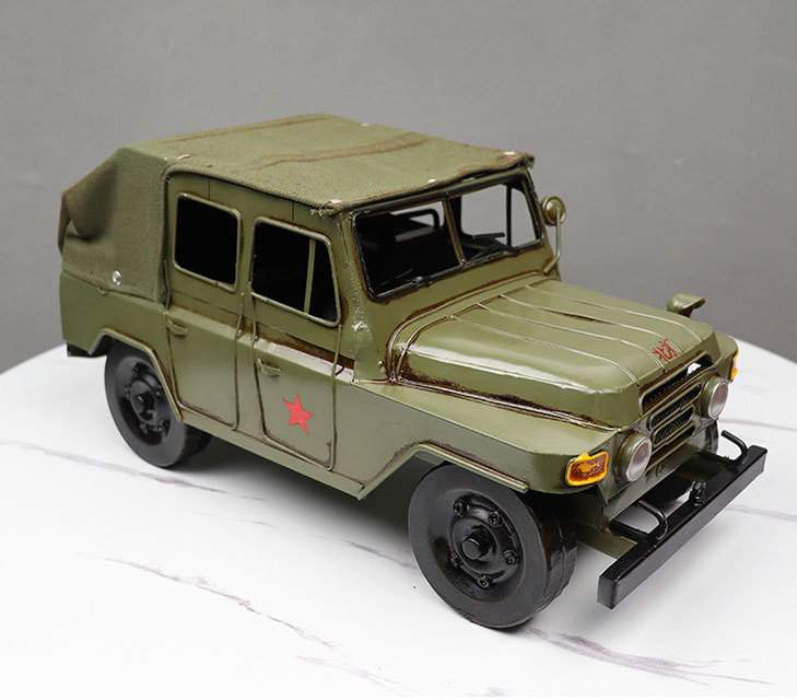 Mô Hình Xe Jeep Quân Đội