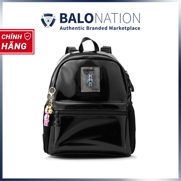 Balo teen kiếng đen trong suốt MR VUI 1021 Dày Dặn, Chắc Chắn - Hàng Chính Hãng