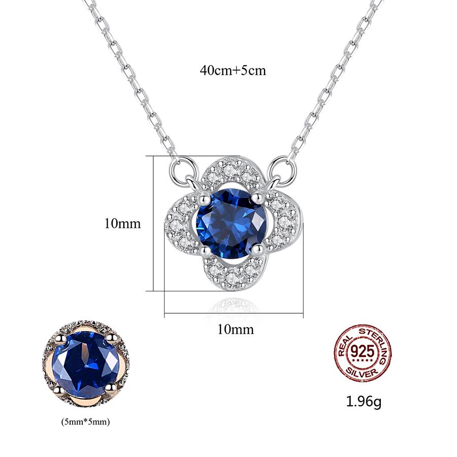 Dây chuyền bạc nữ S925 đính đá cao cấp DB2394  Bảo Ngọc Jewelry