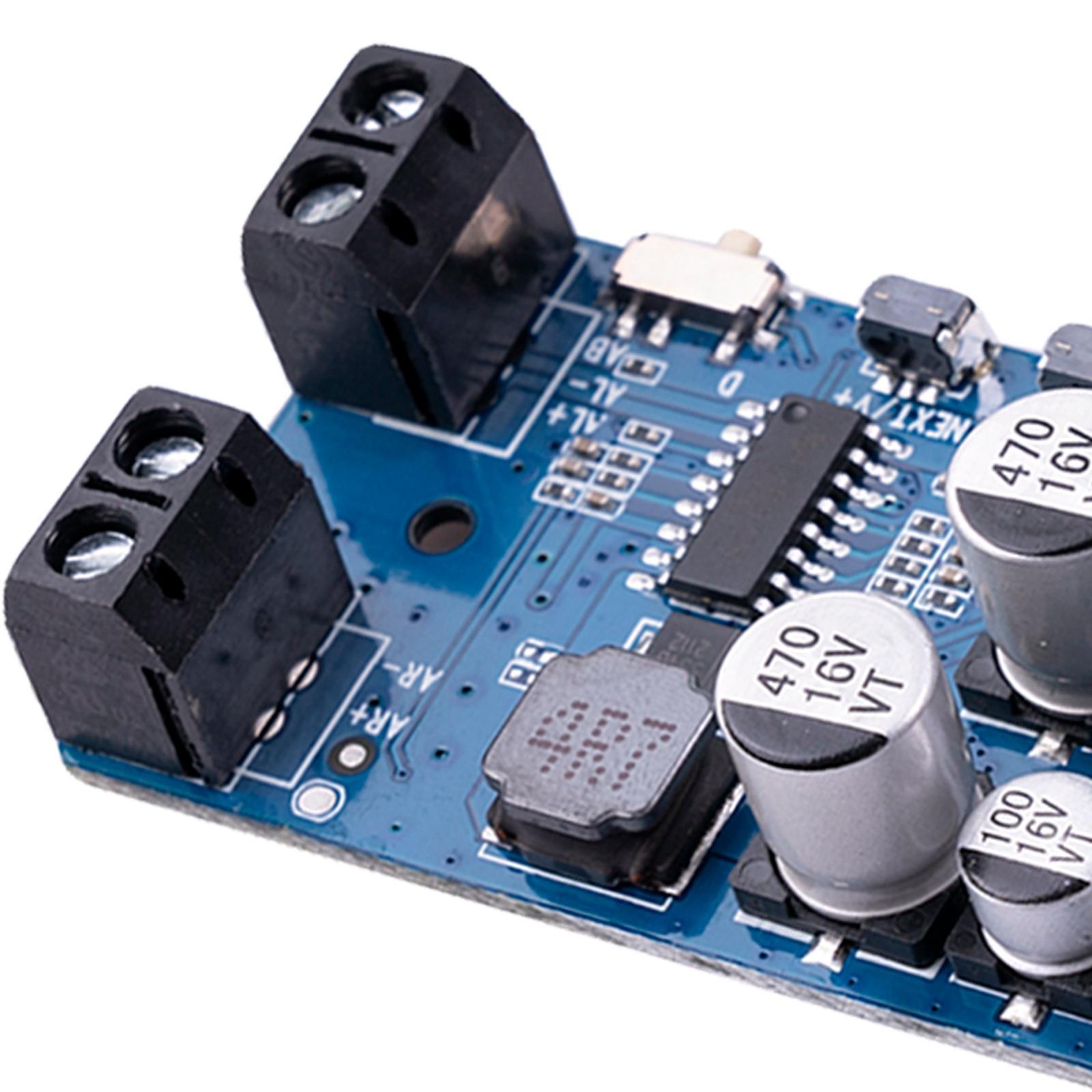 Bluetooth 5.0 Amplifier Board Mini 2x5W Easy Installation Stereo for