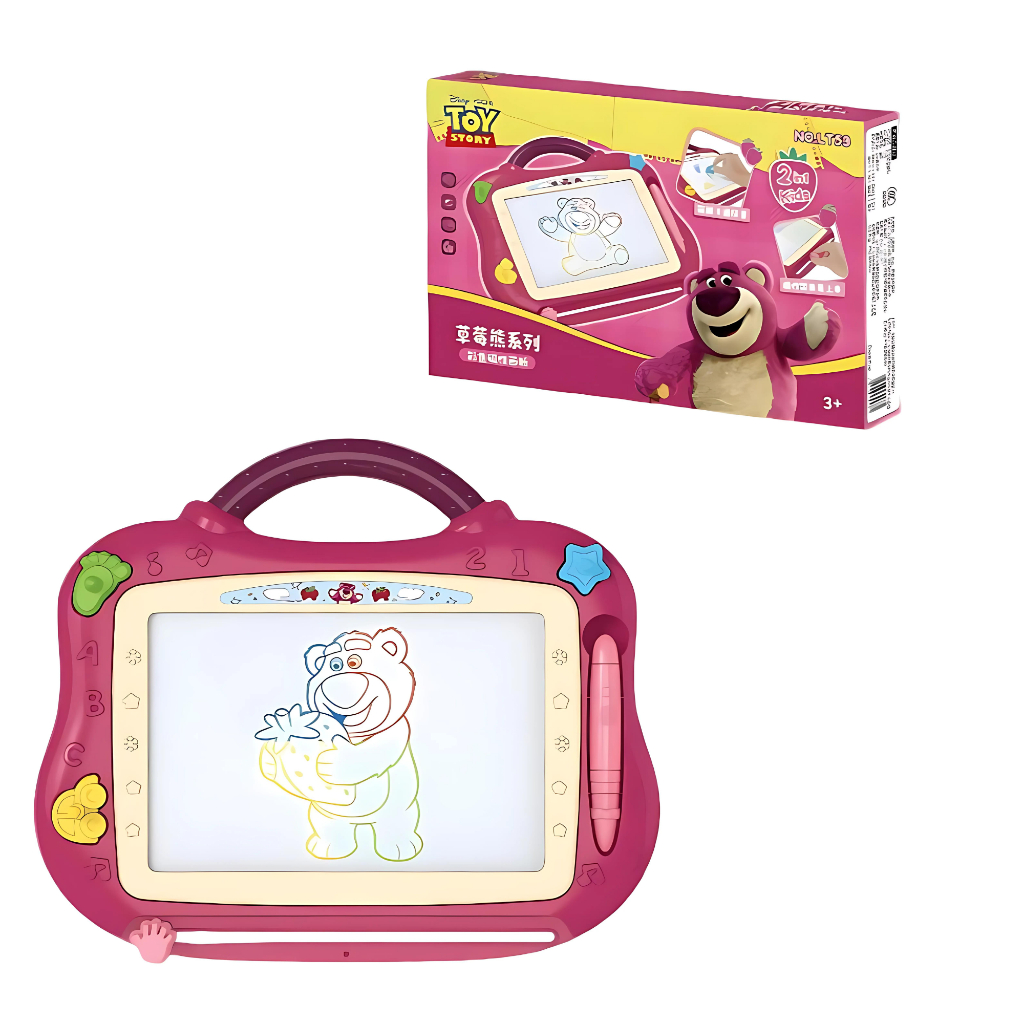 Đồ Chơi - DISNEY - EODS-LT53 Bảng Vẽ Gấu Dâu Lotso (KT 43.5x4.5x28cm)