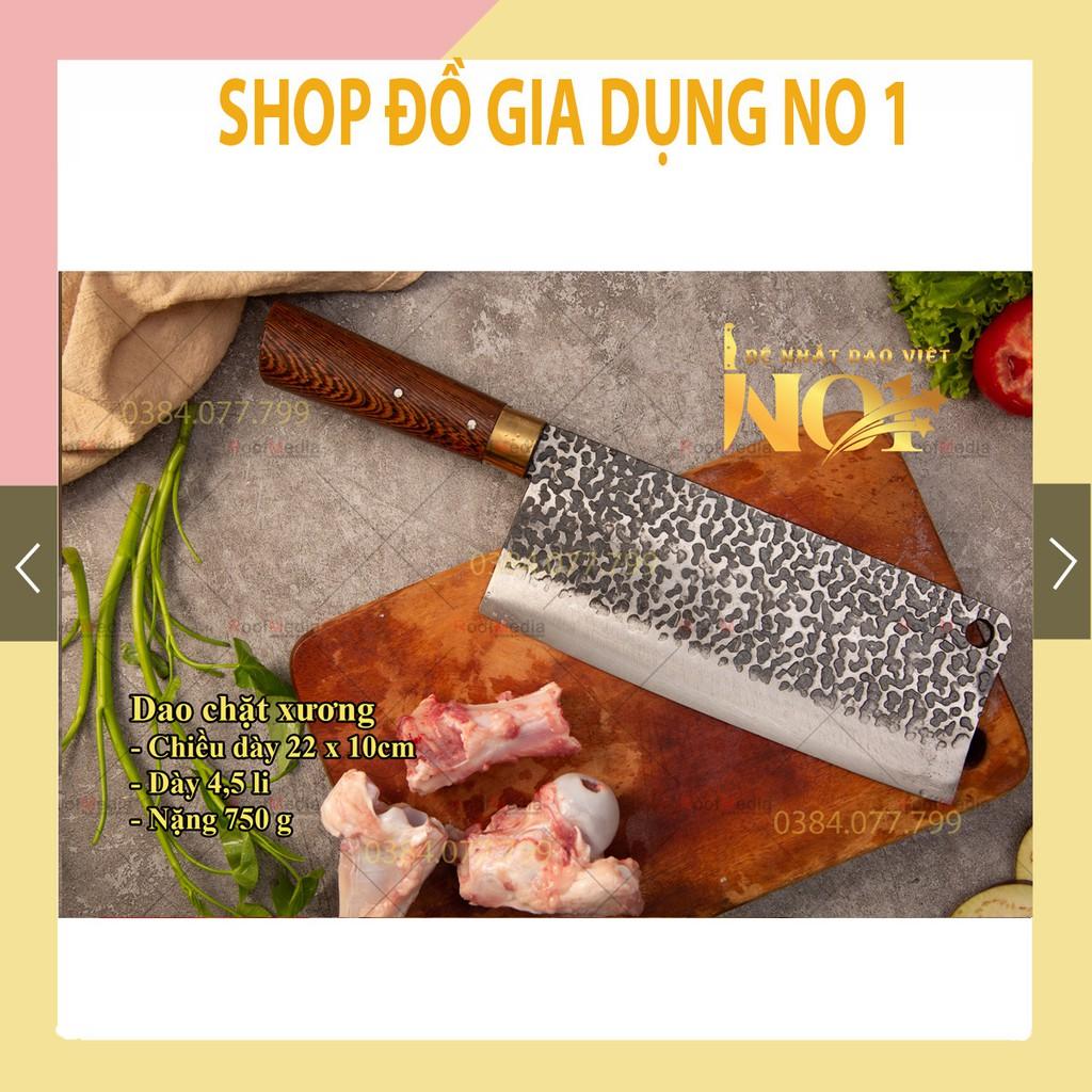 Dao chặt gà vịt xương ống không sứt mẻ làm từ Nhíp xe ô tô chống dính không gỉ