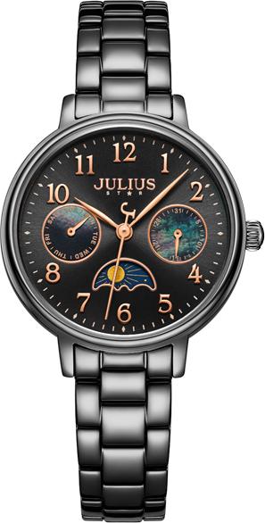 Đồng Hồ Nữ Julius Star Hàn Quốc JS-047 Dây Thép